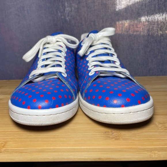 Adidas Stan Smith Pharrell Williams Trainers Mens Sz 12 Blue & Red Polka Dot main image 13